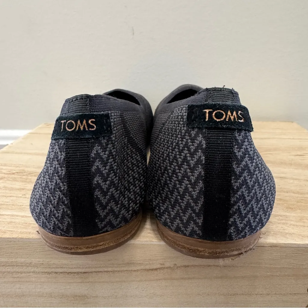 Toms Navy Blue Jutti Neat Loafer Flat 11 - Image 5