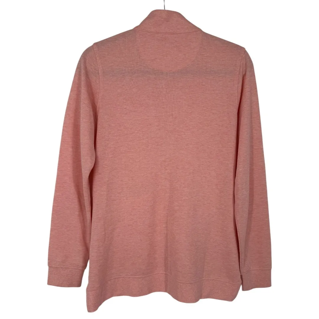 Peter Millar Women's Crown Comfort Full Zip Cotton Modal Jacket Sz Medium Preppy - Image 2