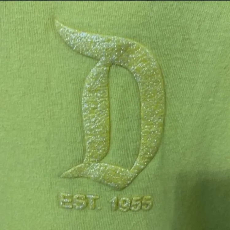 Disney parks Adventureland dole whip yellow spirit jersey S - Image 5