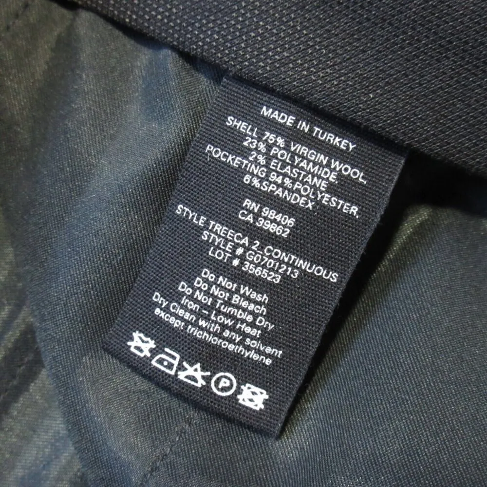 NWT Theory Treeca in Dark Slate Gray Continuous Wool Stretch Ankle Pants 8 - Image 4