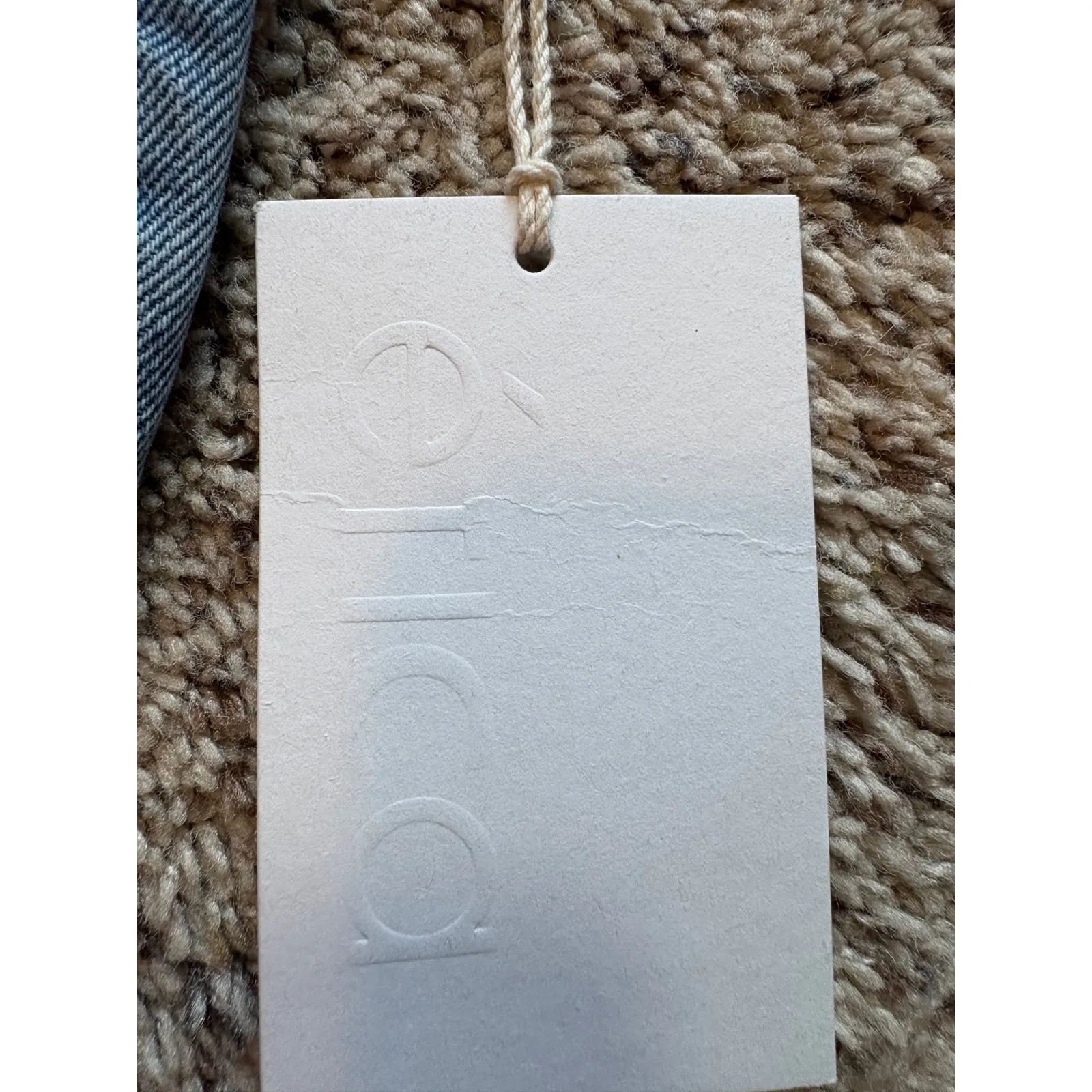 Etica Denim Altin Loose Crop Jeans Ithaca Ripped Distressed High‎ Waist Size 26 Blue - Image 5