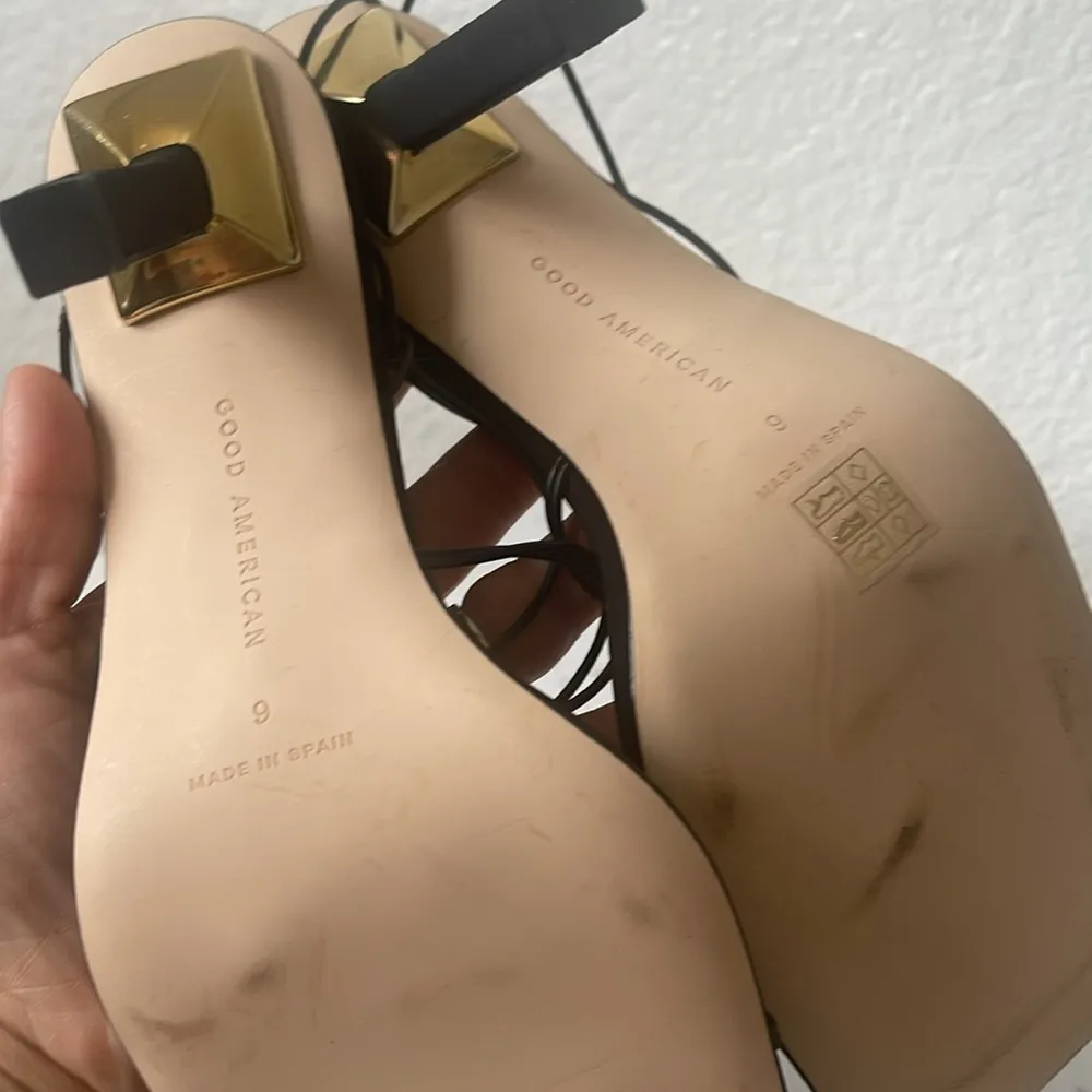 Good American Cage Slanted Sandals - Image 6