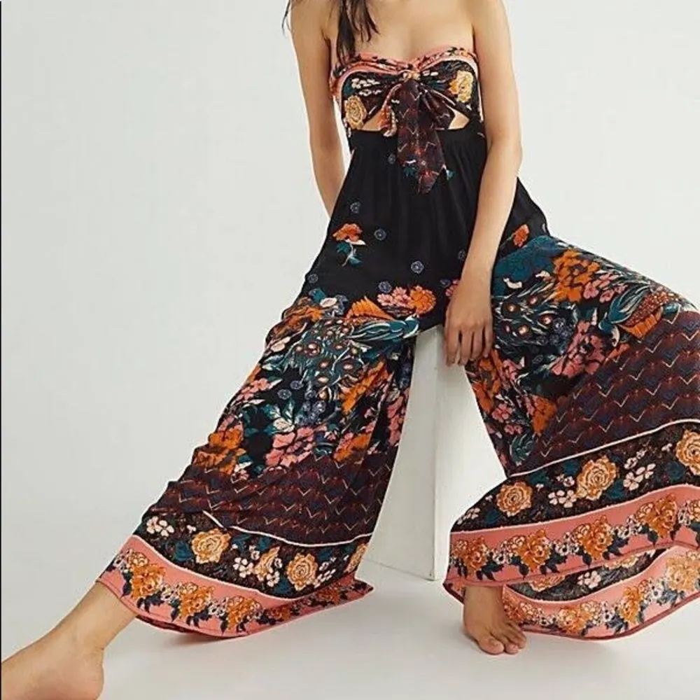 Free people Bali birds of paradise jumpsuit NWT xs - Image 2