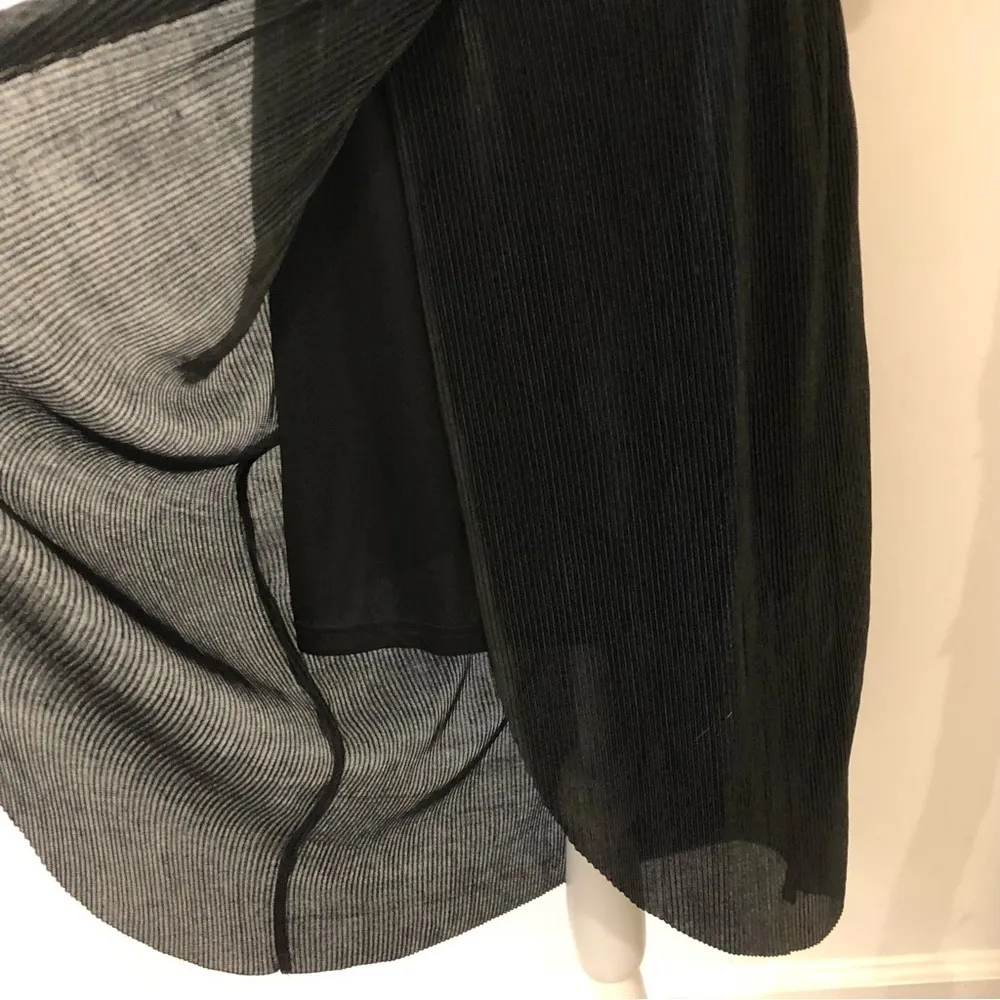 NWT Vera Moda Dagny Plisse Black Dress - Image 11