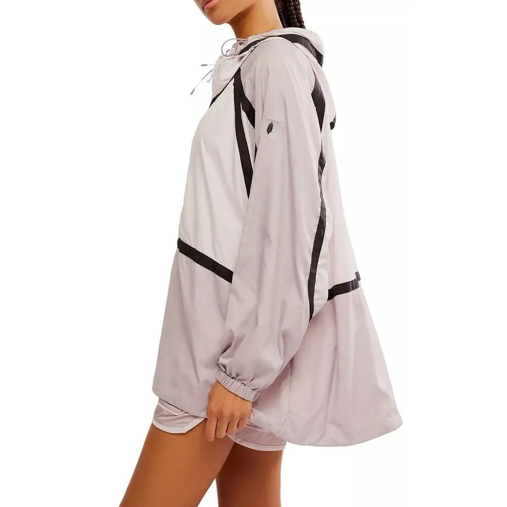 FP Movement Run Like The Wind Jacket in Rose Wash Combo Size S New w/o Tag $98 Pink - Image 4