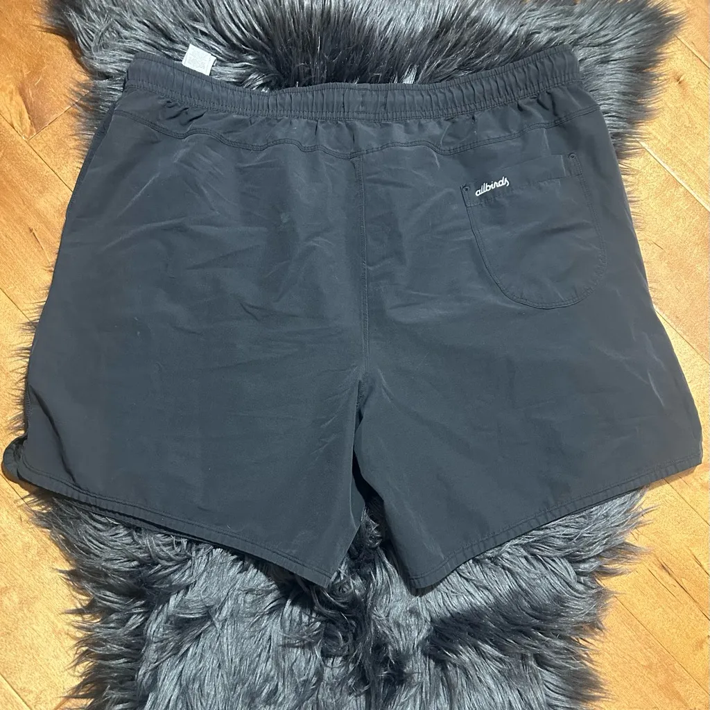 Allbirds Women's Natural Run Running Shorts Black Black Athletic Shorts Sz XL - Image 3