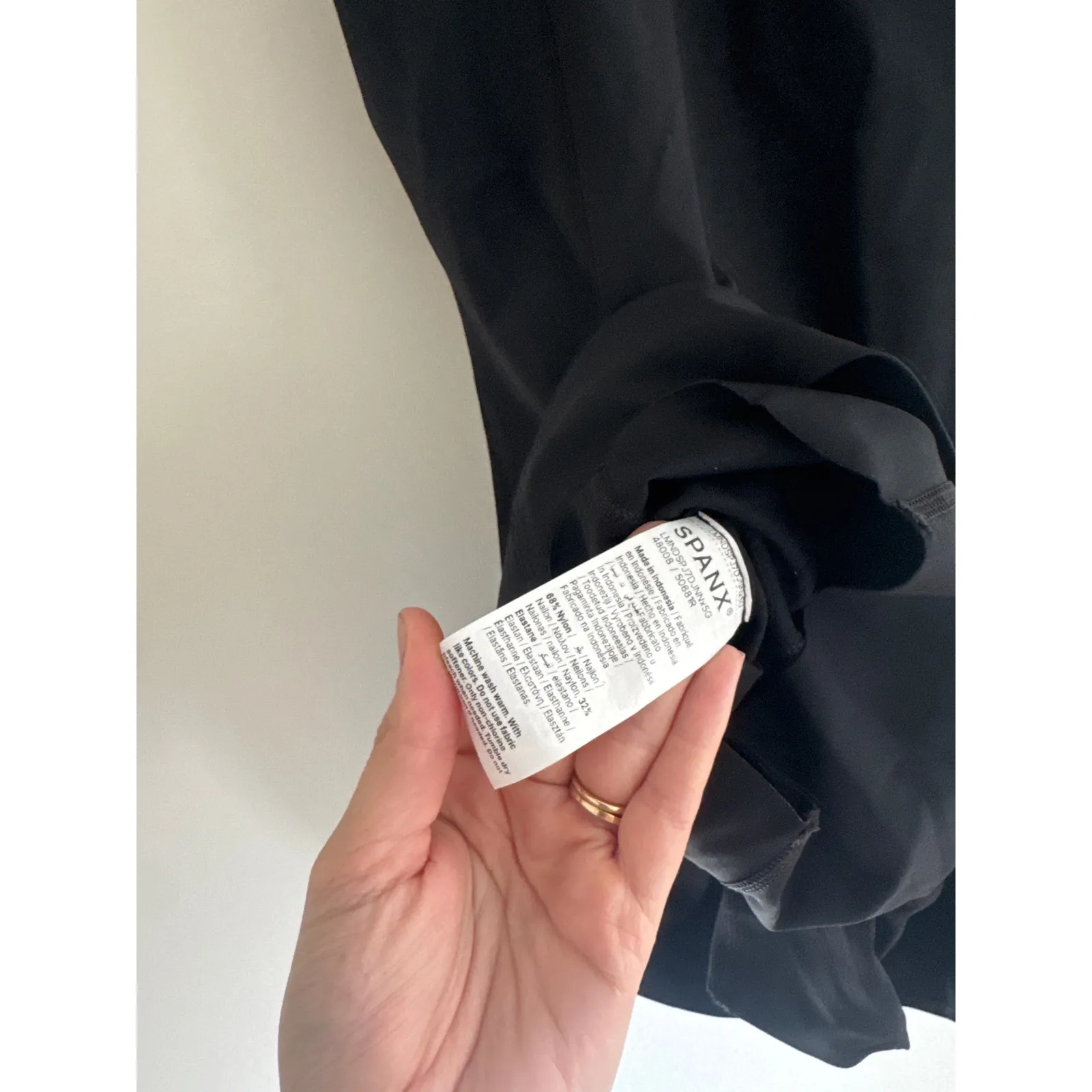 SPANX Get Moving Black Zip Front Dress Size XS - Image 7