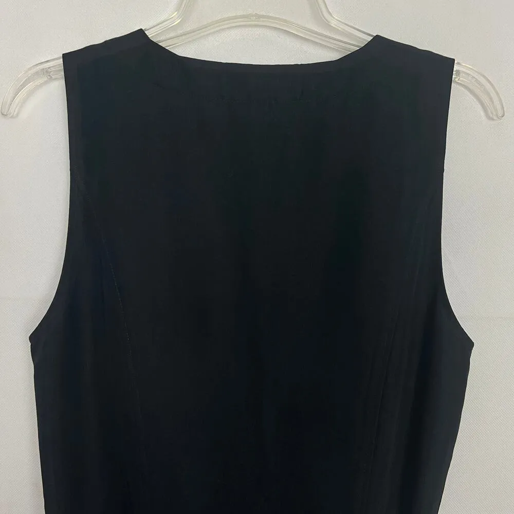 LOFT Womens Dress Size 8 Midi 1/2 Button Party Cocktail Wedding Guest Event Chic - Image 7