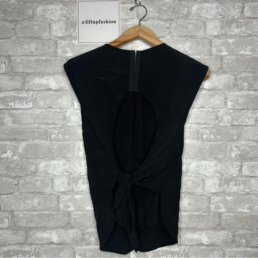 H&M Black Sheath Mini Dress - Image 4