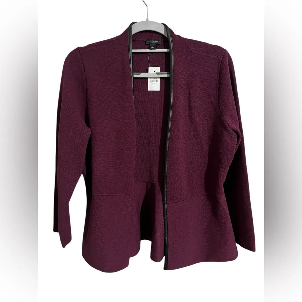 Ann Taylor blazer sweater - Image 3