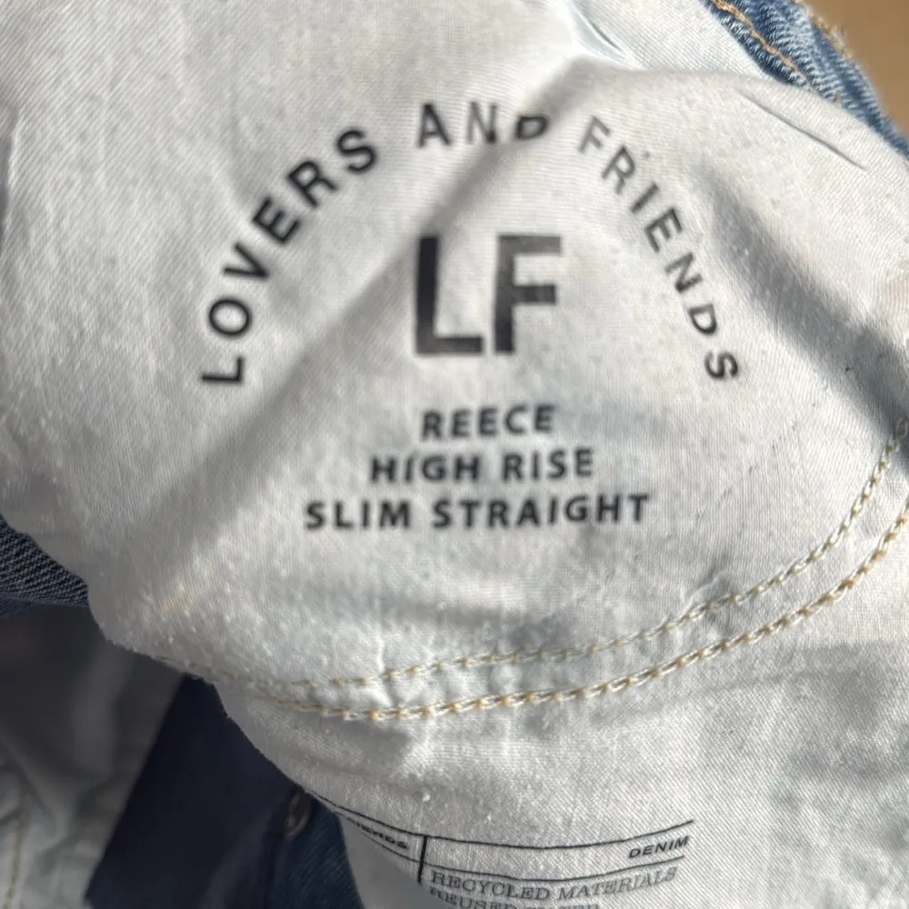 Lovers + Friends Reece High-Rise Slim Straight Button-Fly Denim Jean W1137 Sz 29 - Image 13