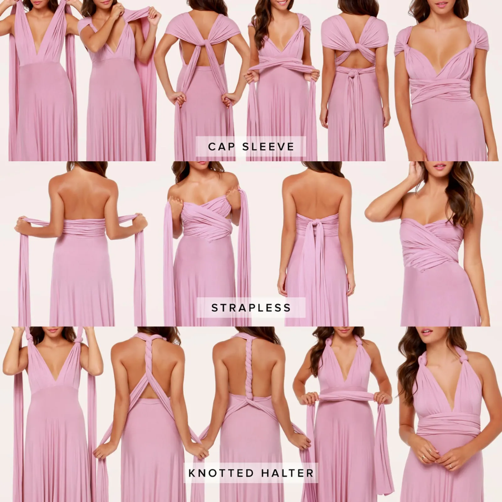 Lulus Mauve Pink Purple Formal Boho Maxi Tricks of the Trade Dress Size Medium - Image 13