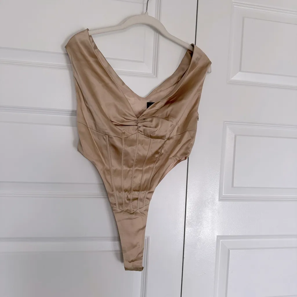 Retrofete Rozik Bodysuit in‎ Nude - Image 6