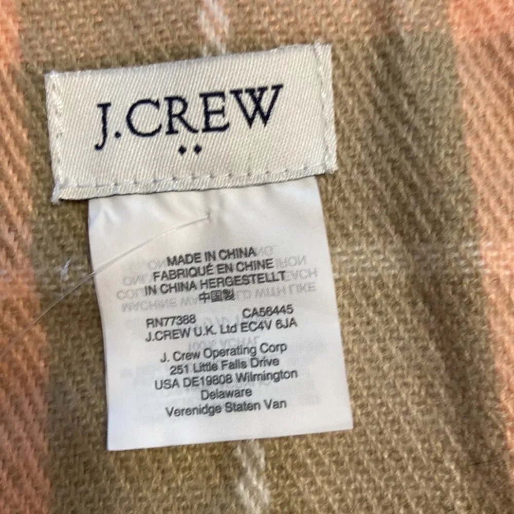 J.Crew 🧣 length 78” wide 24” brand new see all photos (N4) - Image 2