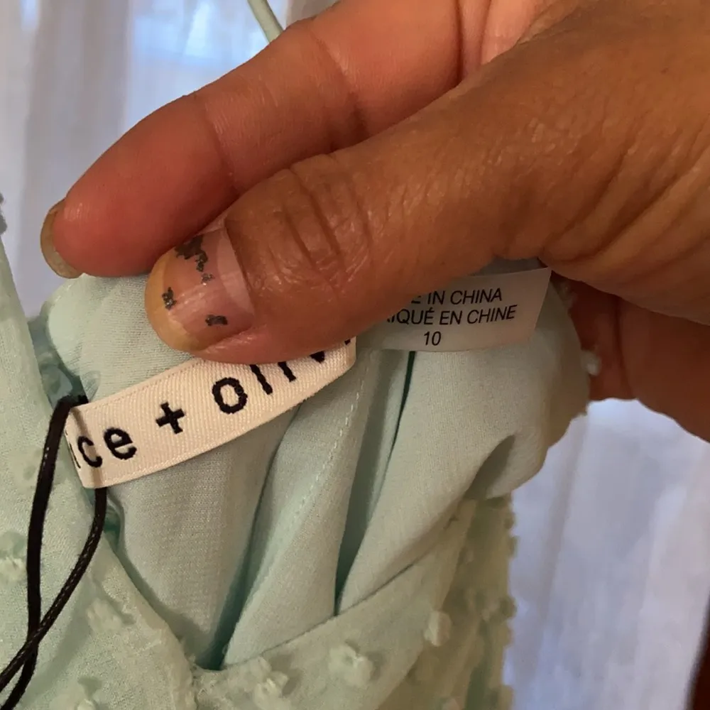 Alice + Olivia Katie Tie Wrap Mini Dress SZ.10 - Image 7