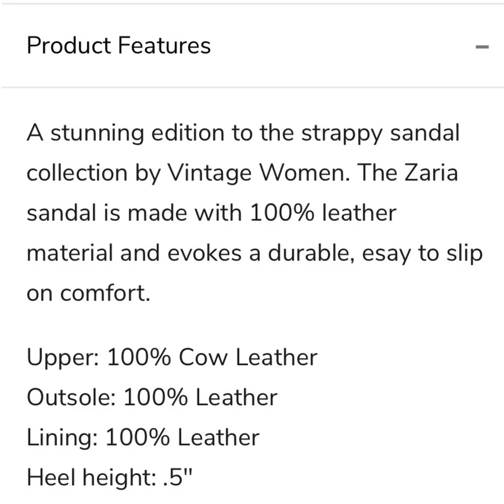 Vintage Foundry Co. Zaria Strappy Leather Thong Sandals 9 Brown $150 - Image 11