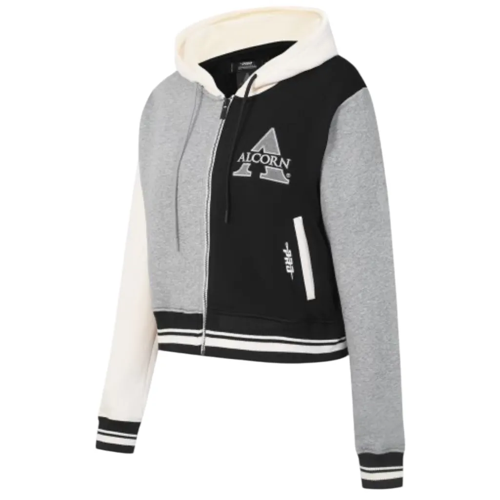 NWT Pro Standard Alcorn State University Full Zip
Hooded Sweatshirt Black Size M Size M - Image 14