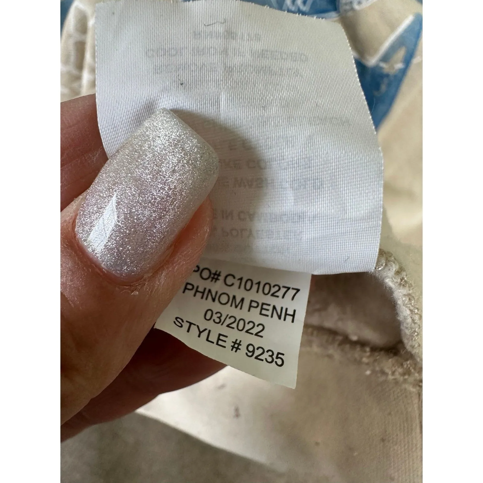 Kappa Kappa Gamma KKG Sorority Cotton Blend Baseball Sweatshirt Hoodie L Tan Size L - Image 7