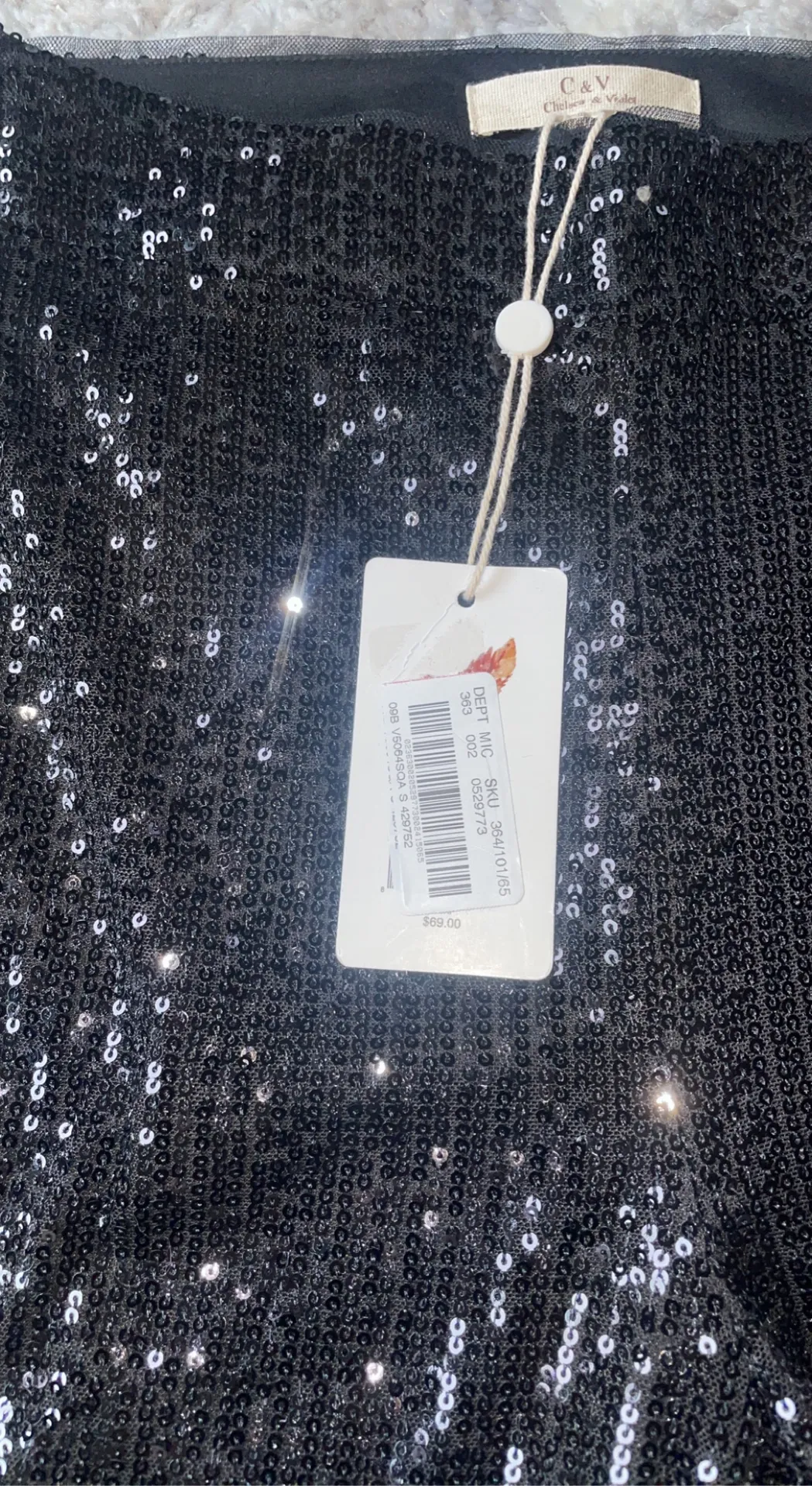 Chelsea & Violet Sequence Flare Pants - Image 4