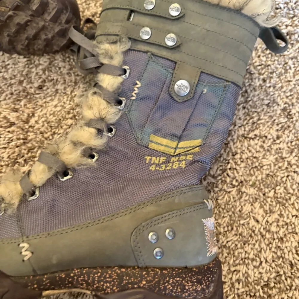 The North Face Military Lace Up TNF NSE 4-3284 Winter Boots - Image 2
