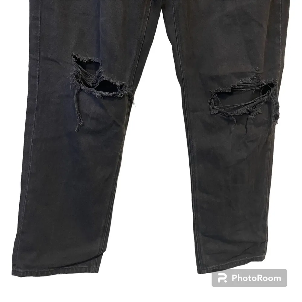 American Eagle  Mom Straight Jean Black - Image 6