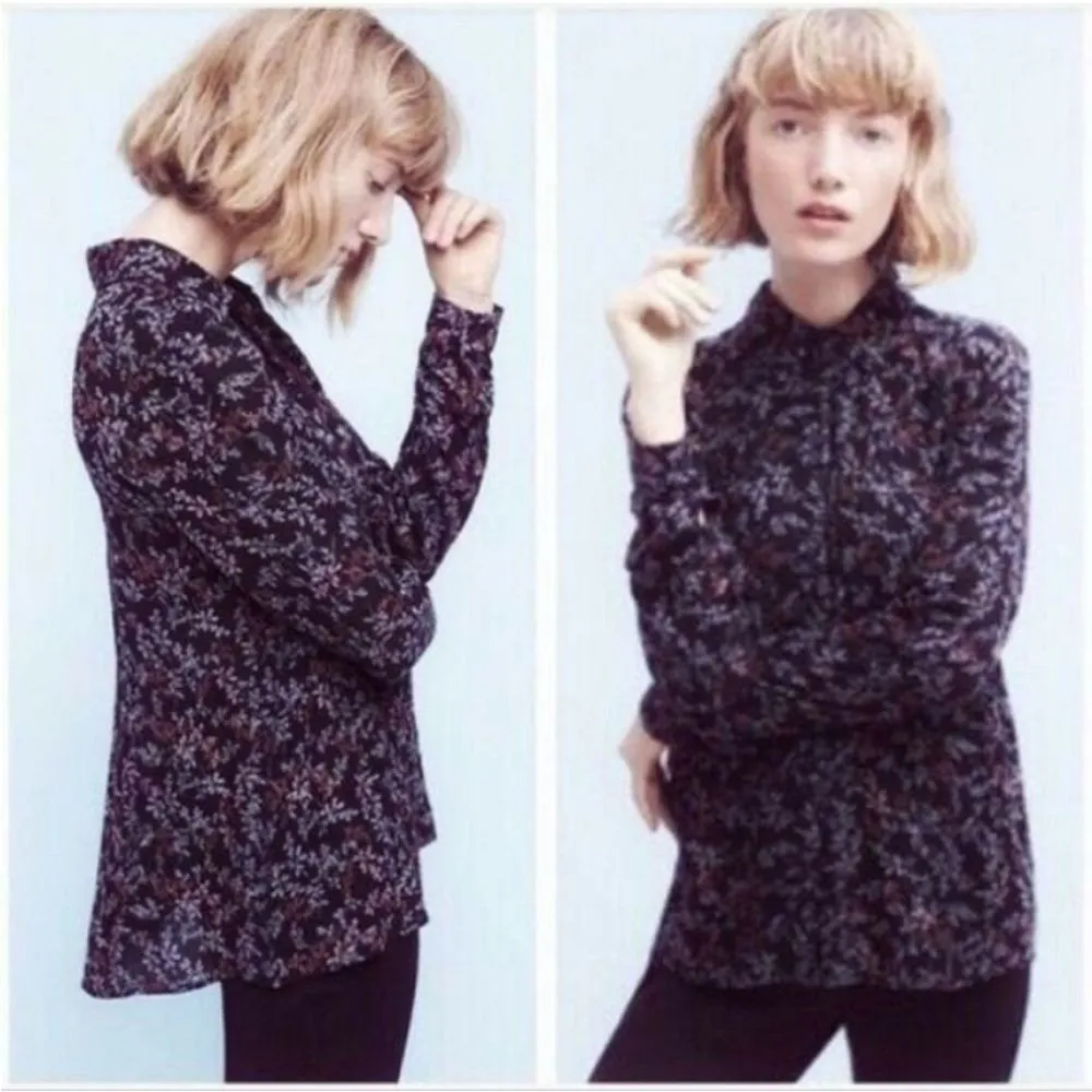 Anthropologie Maeve bainbridge button down top size 4 - Image 2