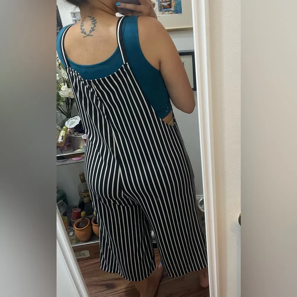 Funky Striped Jumpsuit Multiple Size L - Image 3