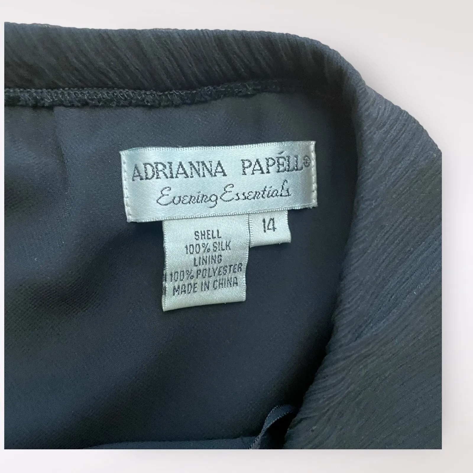 Focus 2000 Vintage Black Gold Wool Cashmere‎ Blend Military Jacket Size 10 - Image 2