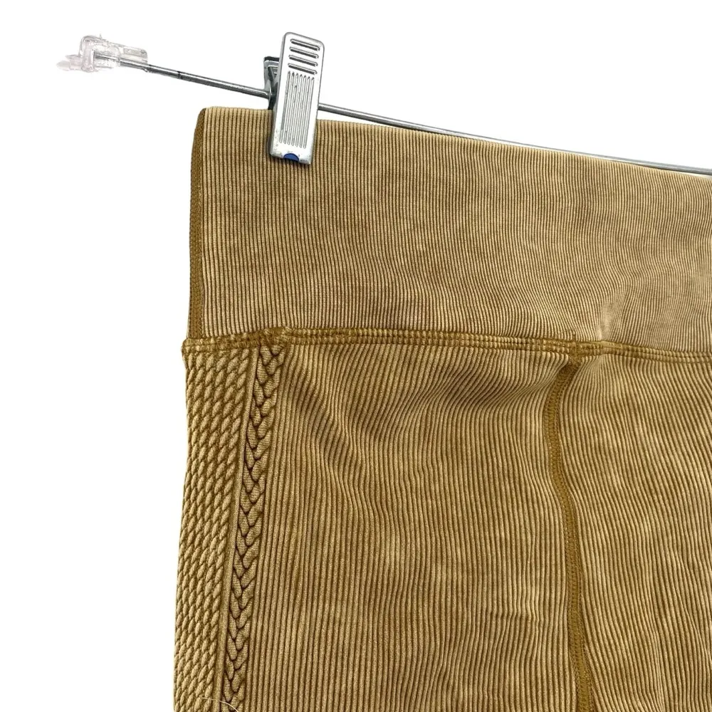 Offline by Aerie Big Chill Seamless Ribbed Leggings Taupe - Image 12