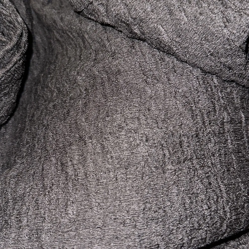 Black ‎ - New plus size Puff-sleeved Textured Jersey Dress - Image 4