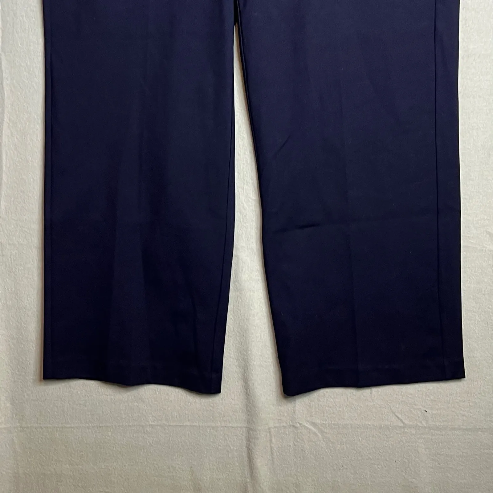 Liverpool Wide Leg Trousers Plus Size 16W Cadet Blue (Navy) Dress Pant NWT - Image 9