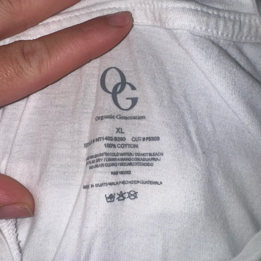 White Graphic T - Image 2