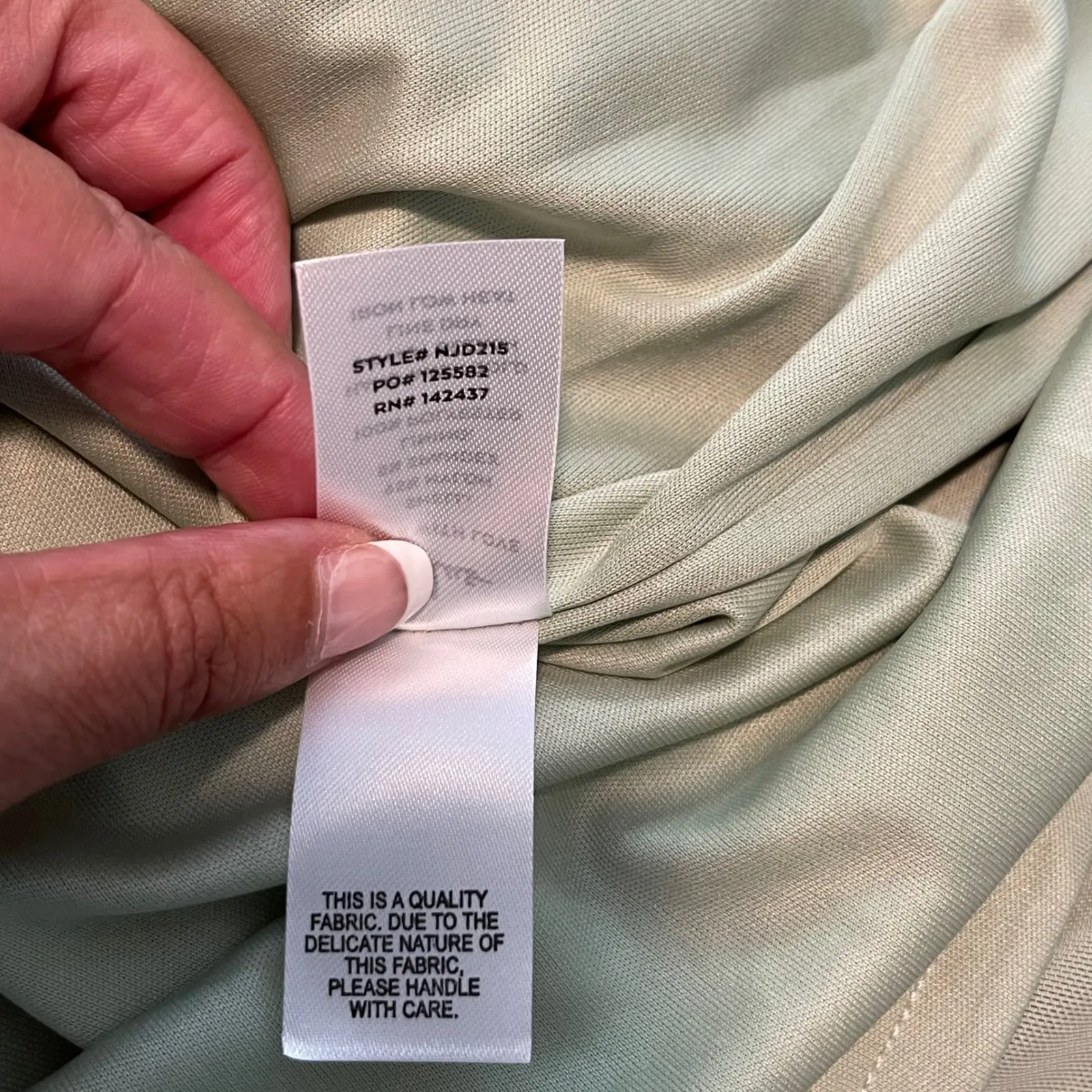 Lulus Sage Green Convertible Strapless Maxi Dress Formal Wedding Guest Gown Sz S - Image 11