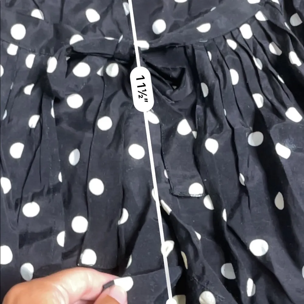 The limited vintage polka dot Y2K wrap skort - Image 5