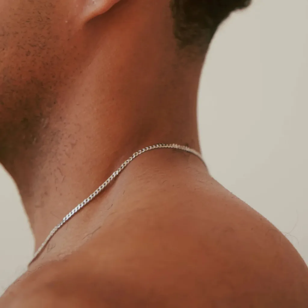 NWT Maison Miru Rebel Necklace in Silver 18” - Image 9