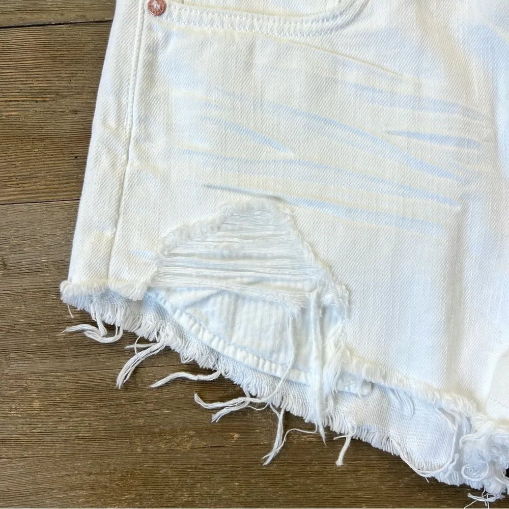 NWT Free People Loving Good Vibrations Cutoff Denim Shorts - Image 7