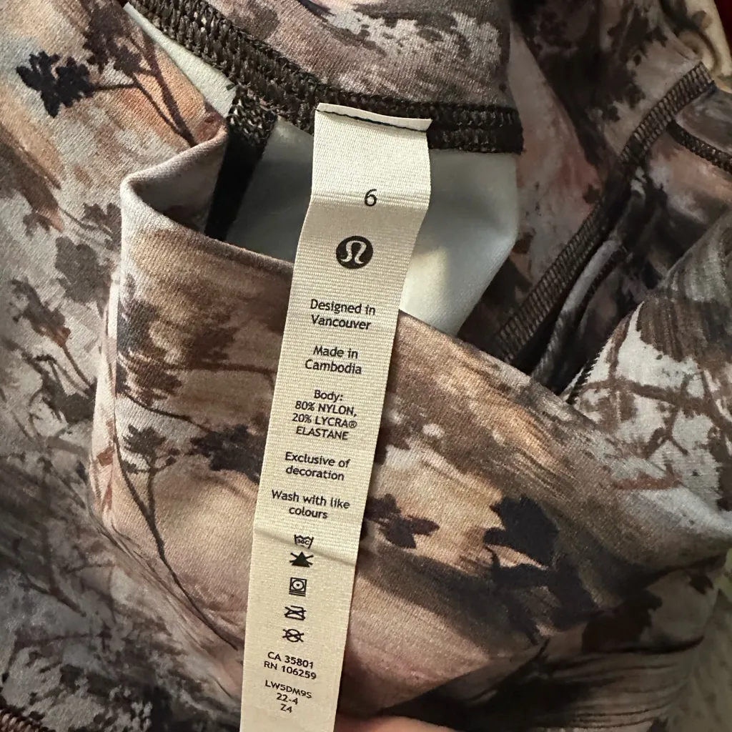 Lululemon Align High-Rise Pant 28” Future Utopia Multi Size 6 - Image 4