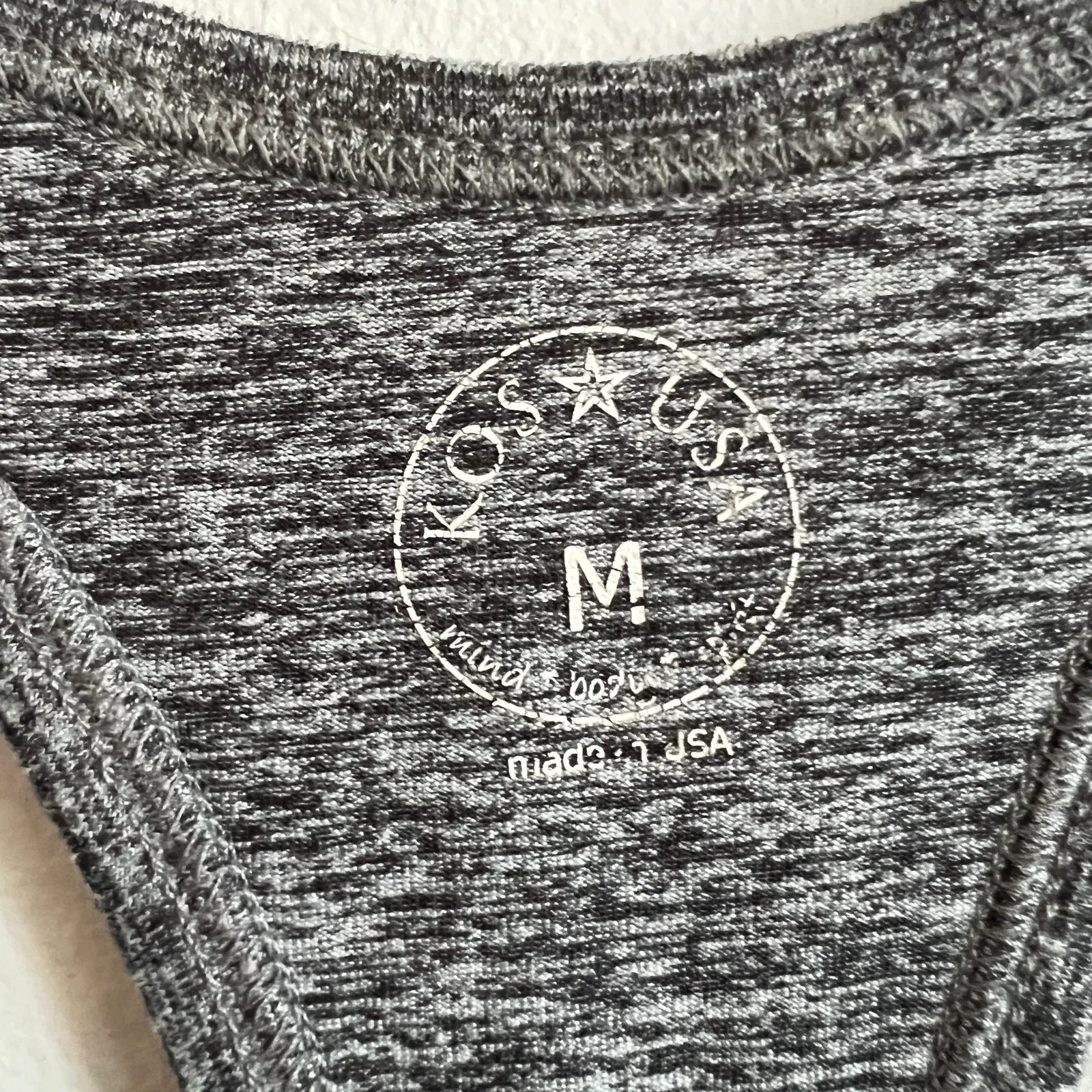 KOS Racerback Tank Top, Y2K Athleisure 2000s Casual‎ Pilates Yoga Medium - Image 9