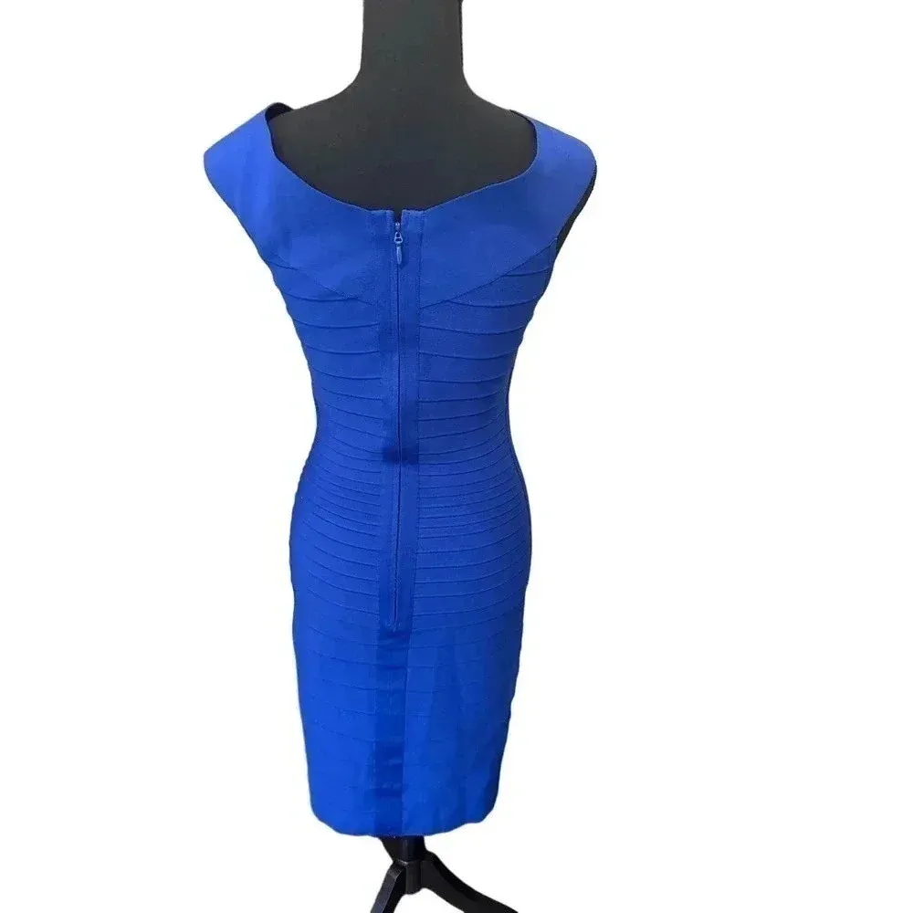 DRESS THE POPULATION Maia Bandage Bodycon Dress - Image 3