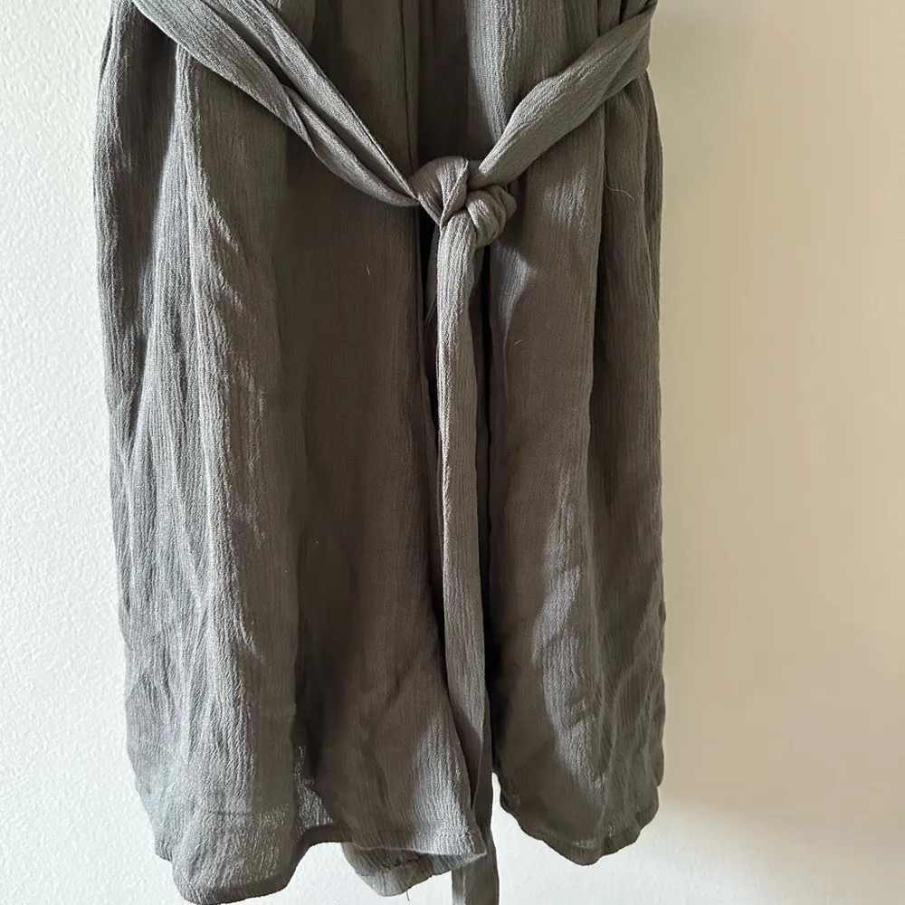 NWT Dark Green/Gray Shorts Romper - Image 4