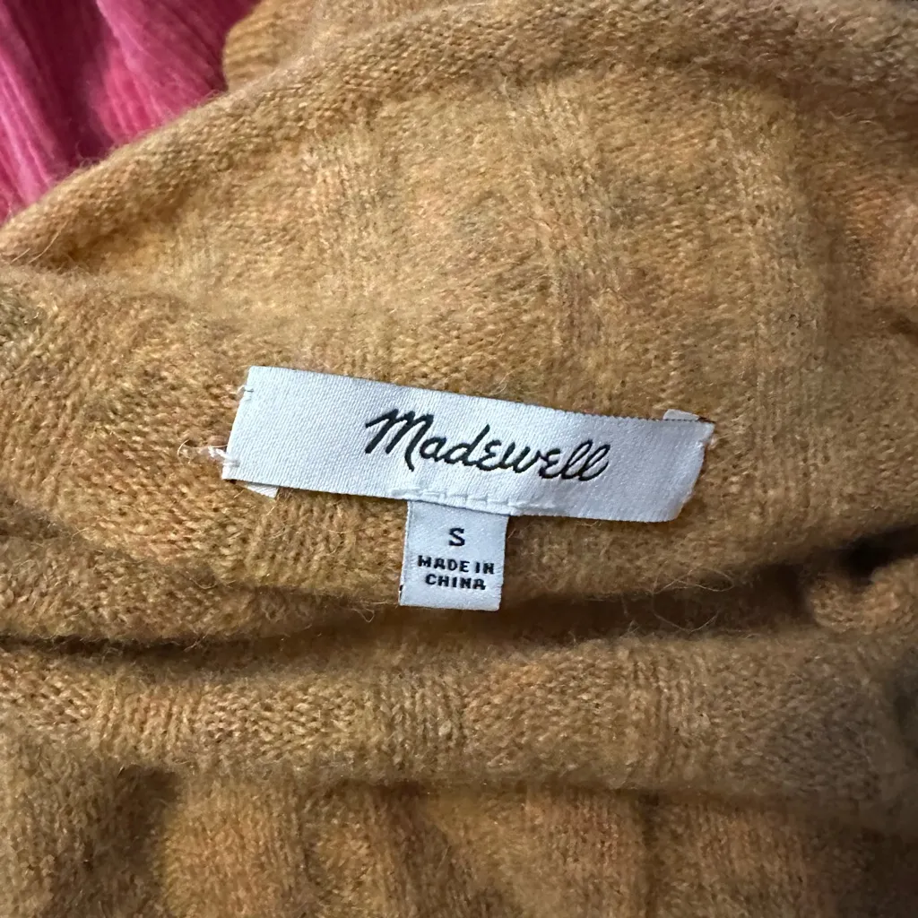 Madewell Evercrest Turtleneck Sweater Size S - Image 4