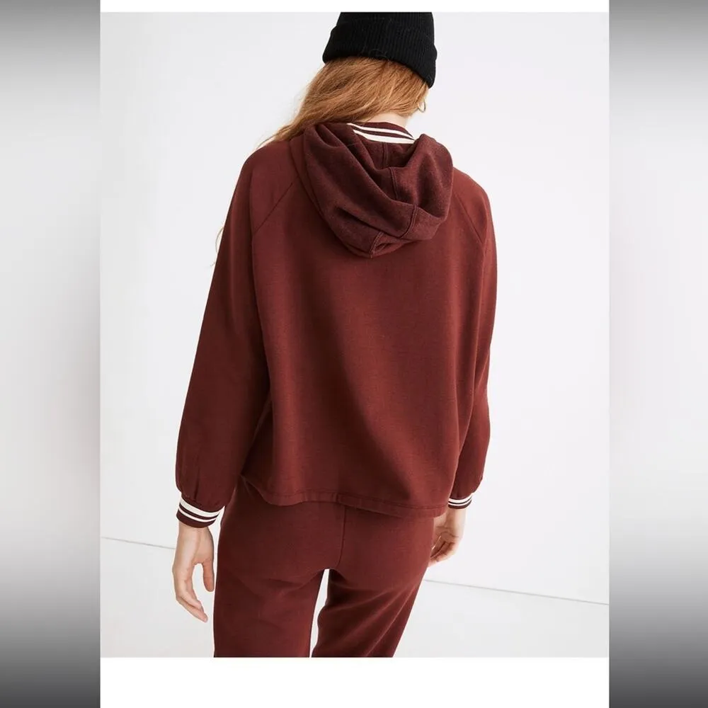 Madewell MWL Superbrushed easygoing hoodie size small - Image 2