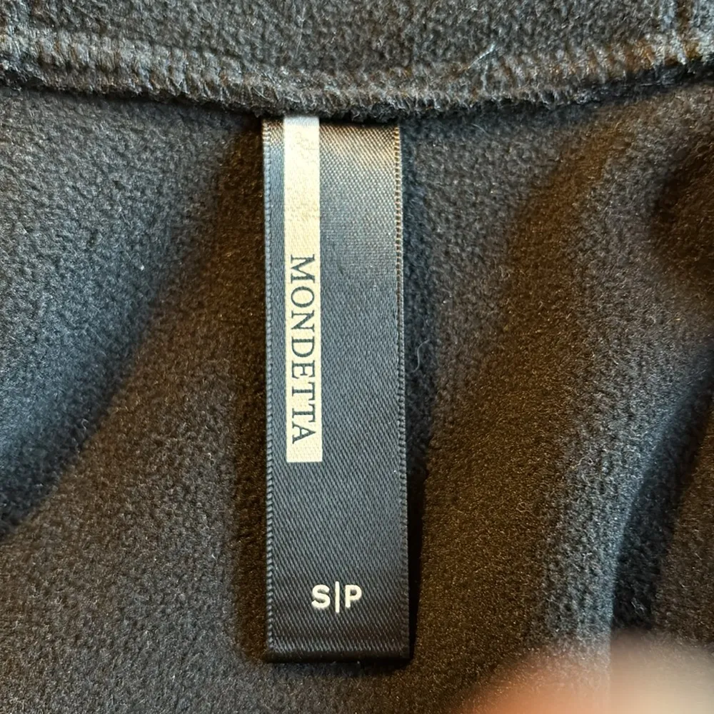 Mondetta Women's Fleece Black Jacket, Size Small - Image 5