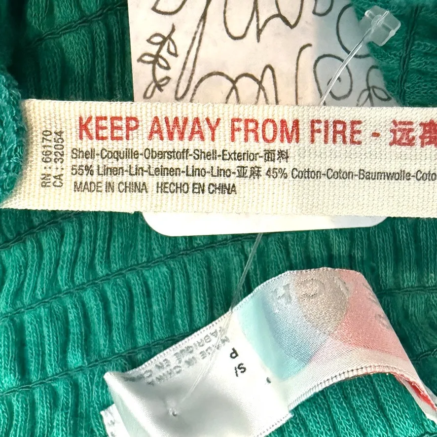 Free People FP Beach linen small Just Like That convertible jumpsuit SW 2924 - Image 4