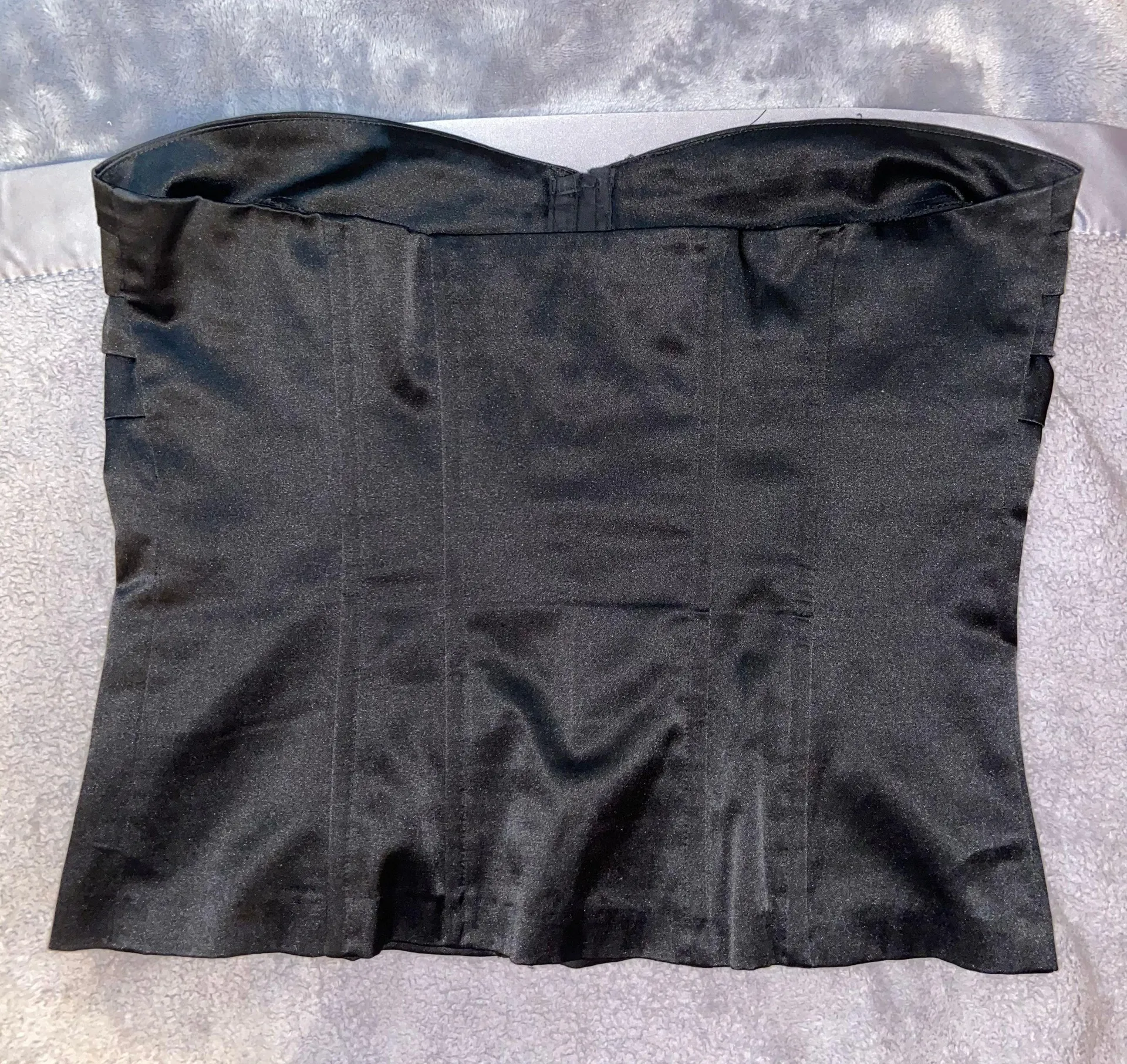 Black Corset Top Size M - Image 2