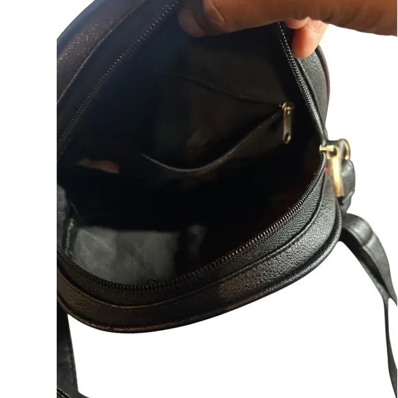 Unbranded Women Small Black Quilted‎ Handbag Purse Travel Vacation Casual Party - Image 3