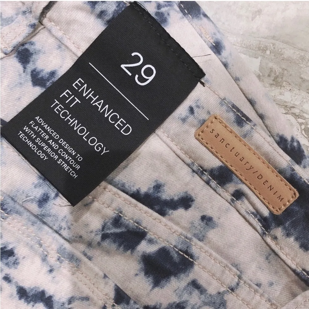 Anthropologie’s Sanctuary Skinny Leg Jeans ParadiseTie Dye Size 29/8 NWT $119 - Image 5