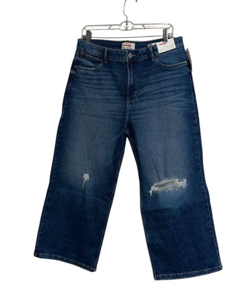 NWT Wrangler Women's High Rise Loose Straight Jeans  12/31 - Image 6
