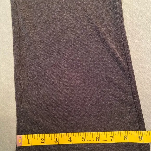 MotelTrousers, h-rise, rhinestone studded waistband,‎ wide leg silhouette, sz S - Image 8