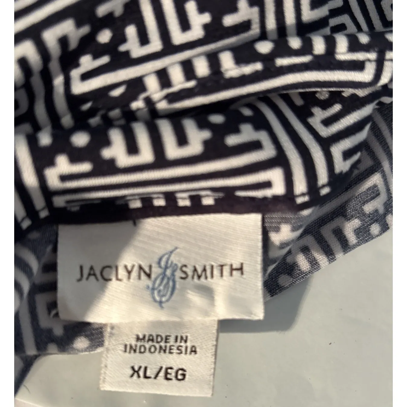 Jaclyn Smith   Wrap dress Maxi‎ length Navy XL - Image 4